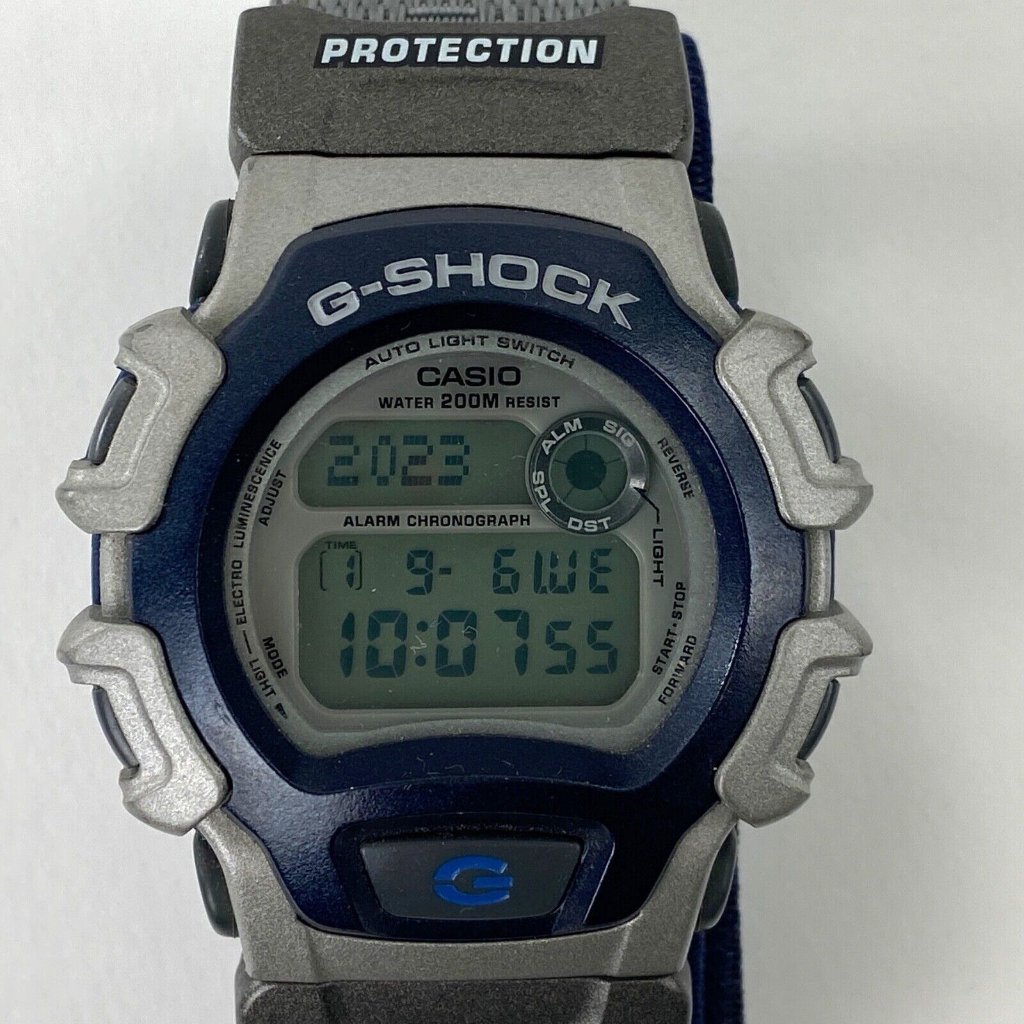 Casio GShock Dw004 GLide Sport Watch 1825 With Strap New Battery